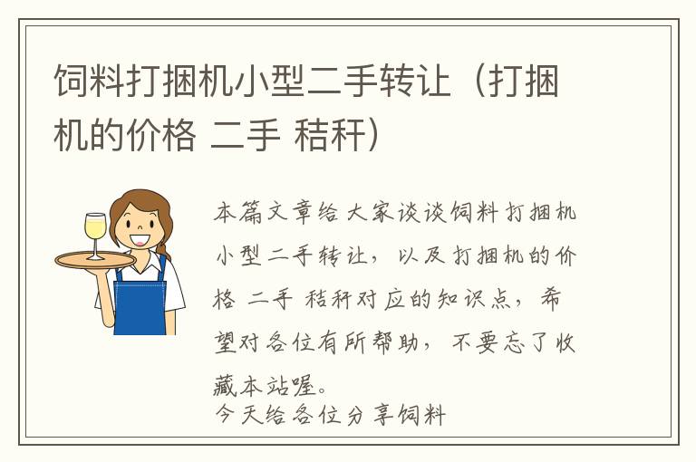 飼料打捆機(jī)小型二手轉(zhuǎn)讓(打捆機(jī)的價(jià)格 二手 秸稈)